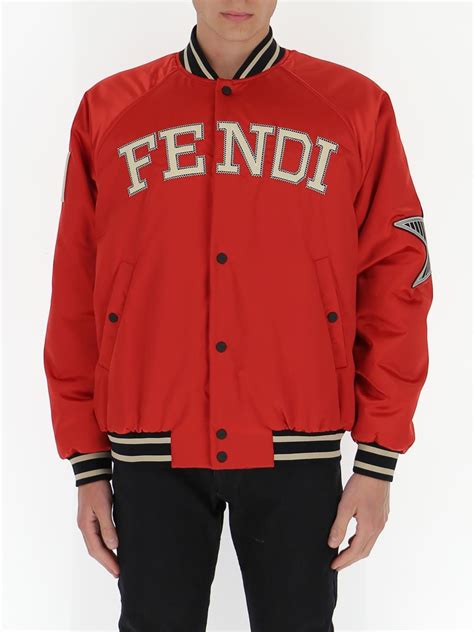 giacca bomber fendi|fendi mink bomber jacket.